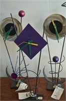 METAL ART CLOCKS, BY MARTIN DESIGN WORKS,