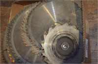 ASSORTMENT OF SAW BLADES - FOR WOOD & METAL