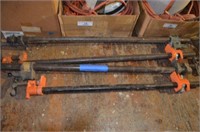 (4 PCS) PIPE CLAMPS, 28" TO 36"