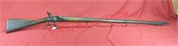 Antique black powder rifle gun, unknown caliber &