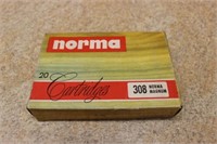 (20) Rnds of 308 Norma Mag