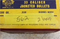 (200) .33 Cal Herters Bullets