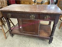 Old 1800s Victorian washstand w/marble