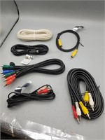 6 electronic cords