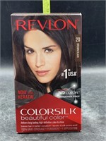 Revlon color silk hair dye - brown/black/20