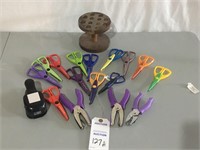 Design Scissors; Paper Punches & Scissor Holder