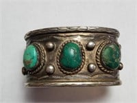 Heavy Sterling? Turquoise Braclet