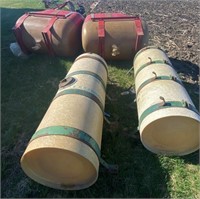 4 Fiberglass Tanks