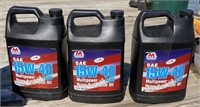 3 Gallons New Motor Oil