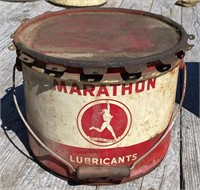 Marathon Grease Bucket with Lid