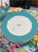 Kate spade Rutherford circle turquoise dinner