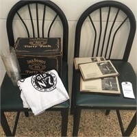 Jack Daniels Box, Towel & 3 Boxes of Cards
