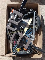 Box of Clamps & Miscellaneous