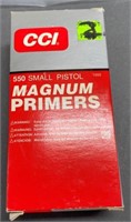 1000 CCI Small Pistol Magnum Primers