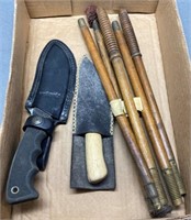 2 - Belt Knives & Wood Cleaning Rod