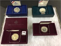 Lot of 4 Including 2-United States Mint 1988