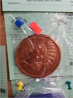 +Souvenir of Butte Montanan Penny Medallion