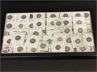 Collection of 70 Mercury  Dimes Including