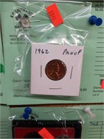 (4) Proof Memorial Cents 59,59,62,63