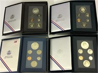 Lot of 4 United States Mint  Prestige Sets