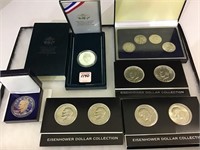 Group of Coin Sets Including The American Half
