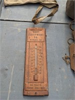 Hart Equipment Co. Washington, Ind. Thermometer