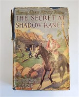 1931 Nancy Drew Secret Shadow Ranch Book 1st Ed DJ