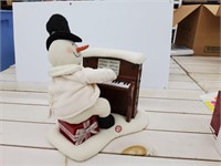 Hallmark Musical Snowman Playing Piano