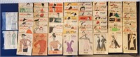 Many 1930s/40s McCalls Style News Sewing Patterns