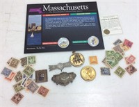 Mass. 2000 Coin, Stamps, Medals