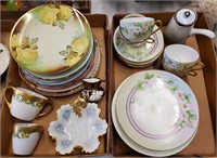 Assorted Vintage Hand Painted  Bavarian China