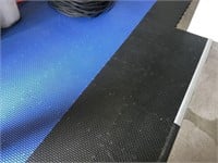 650 Sqft of SNAP-LOCK Rubber Shop Floor Covering