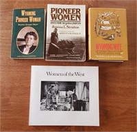 4 BOOKS About Women in Wyoming & The West