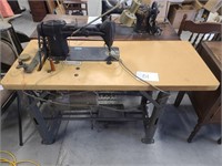 Vintage "Cutters Exchange" Factory Sewing Machine
