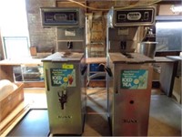 2 Bunn-omatic tea dispenser & hot plate