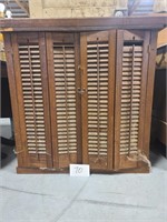 Cabinet with Shutter door fronts