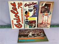 Vintage Baltimore Orioles information guides