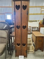 Wooden Heart Cabinet