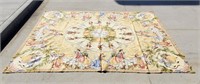 Chinese Hand Made Monkey Tapestry Rug 7'9" x 9'9"