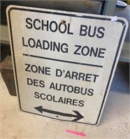 SCHOOL BUS SIGN