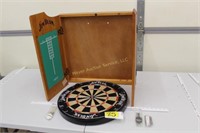 Jim Beam Dart Board & Cabinet