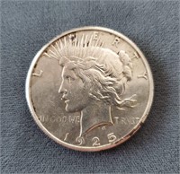1925-S US Peace Silver Dollar Coin