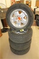 4 - 6bolt GM Alum Wheels w/Cooper Tires