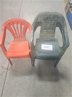 Plastic Childrens Chairs (4)