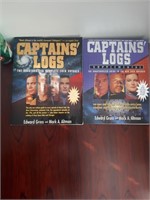 Star trek captains log books