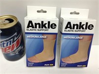 2 support Flex-Aid Ankle M/L Neuf