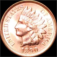 1890 Indian Head Penny UNCIRCULATED