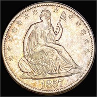 1857-O Seated Half Dollar UNCIRCULATED