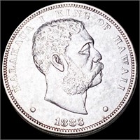1883 Kingdom Of Hawaii Silver Dollar UNCIRCULATED