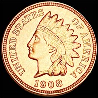 1908 Indian Head Penny UNCIRCULATED